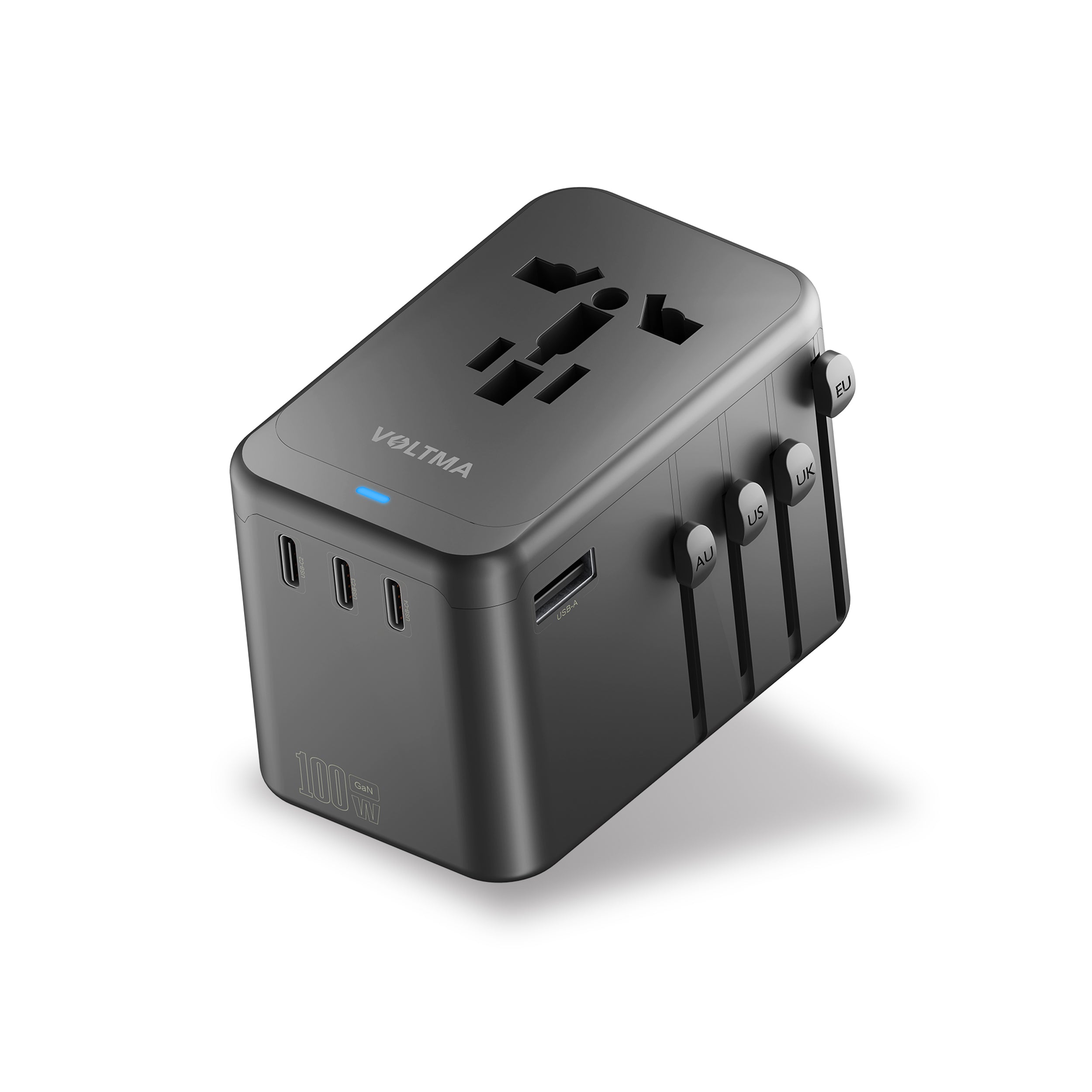 VOLTMA Cargador Universal 100W - 4 Puertos USB-C